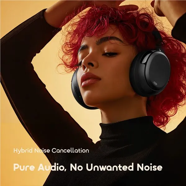 oraimo boompop n wireless headphones with hybrid anc 65 hour playtime